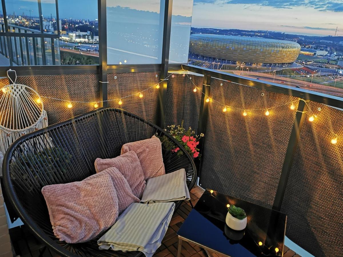 Apartament przy Bursztynowym Stadionie Gdańsk Zewnętrze zdjęcie